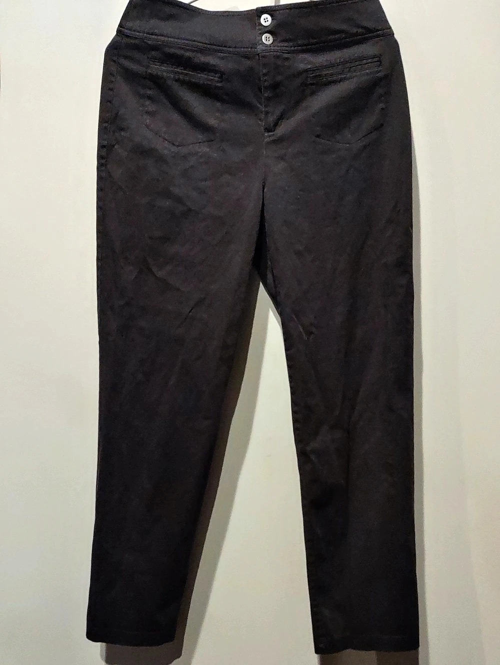 CHICO'S Brown Skinny Pants Slacks Size 0.5 Or 6